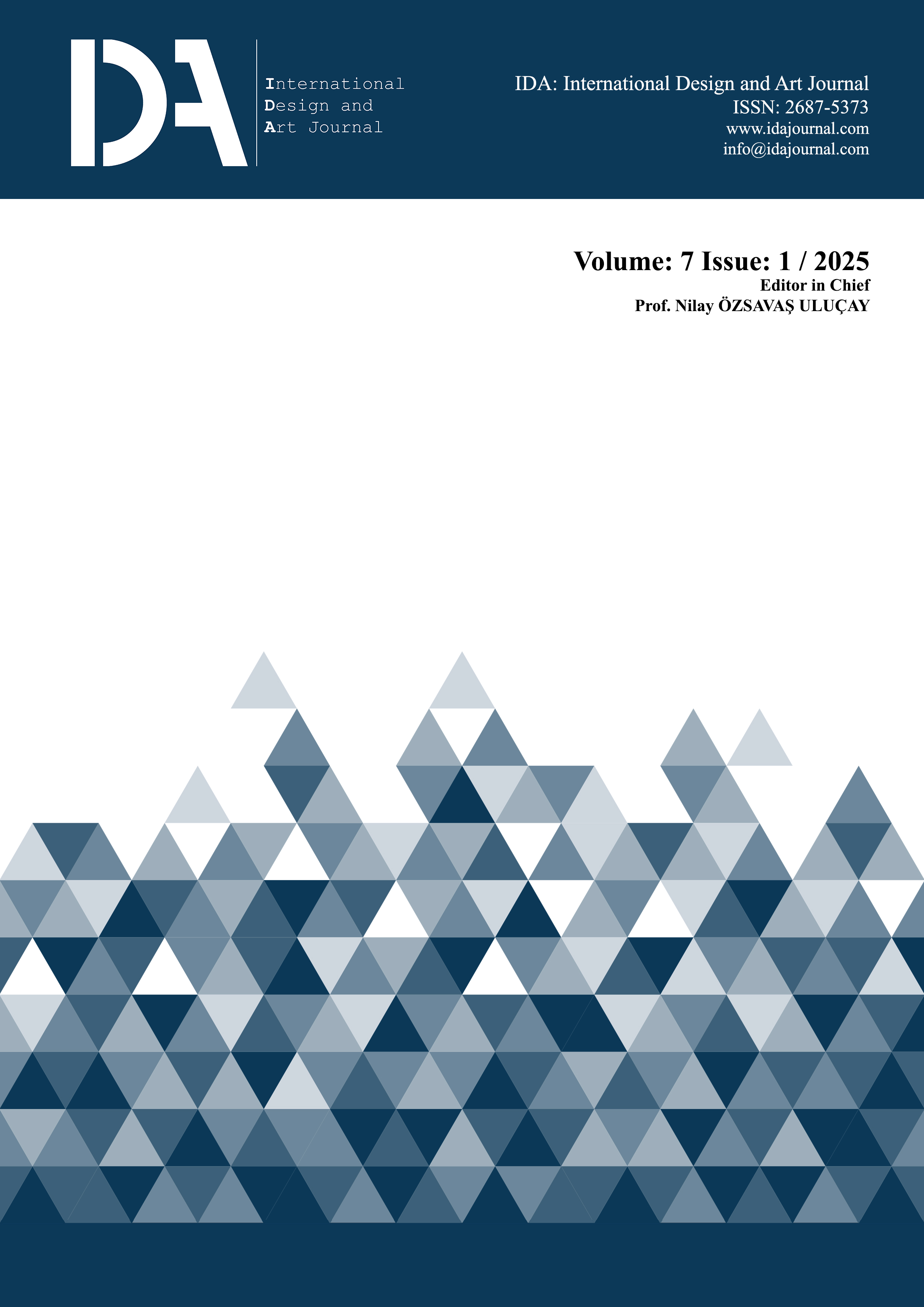 					View Vol. 7 No. 1 (2025): IDA: International Design and Art Journal
				